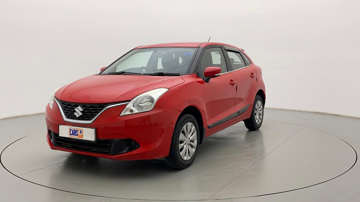 2016 Maruti Baleno DELTA PETROL 1.2, Petrol, Manual, 51,468 km, Left Front Diagonal