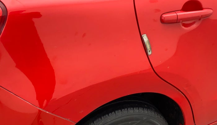 2016 Maruti Baleno DELTA PETROL 1.2, Petrol, Manual, 51,468 km, Right quarter panel - Minor scratches