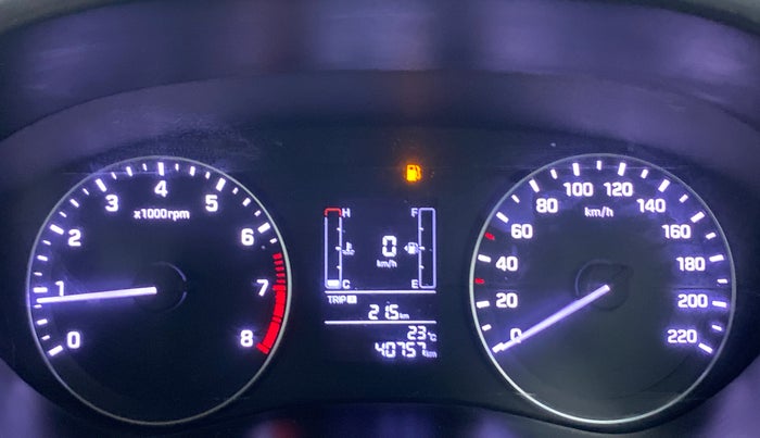 2017 Hyundai Elite i20 SPORTZ 1.2, Petrol, Manual, 40,833 km, Odometer Image