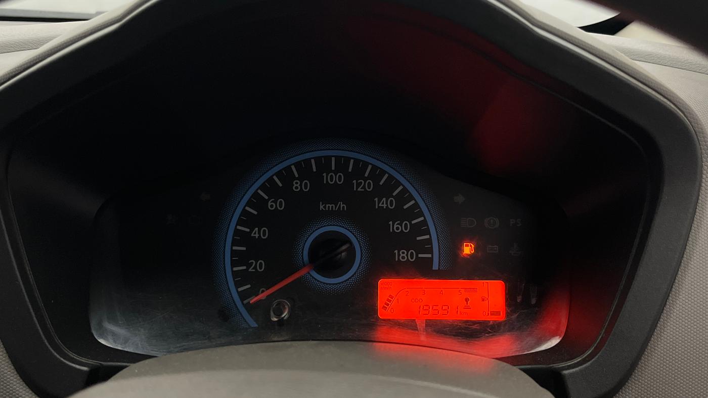 2016 Datsun Redi Go T (O), Petrol, Manual, 19,536 km, Odometer Image
