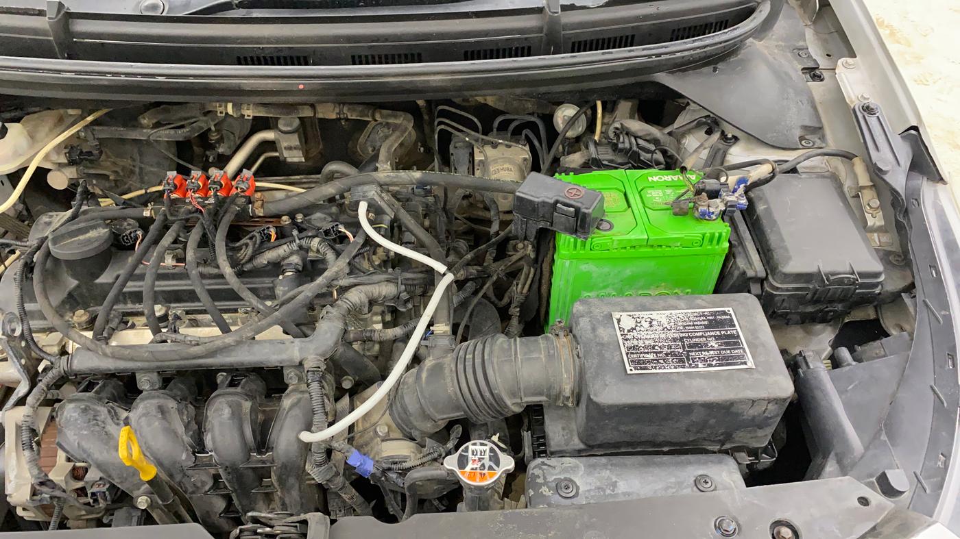 2018 Hyundai Elite i20 ASTA 1.2, CNG, Manual, 94,049 km, Engine View - Left