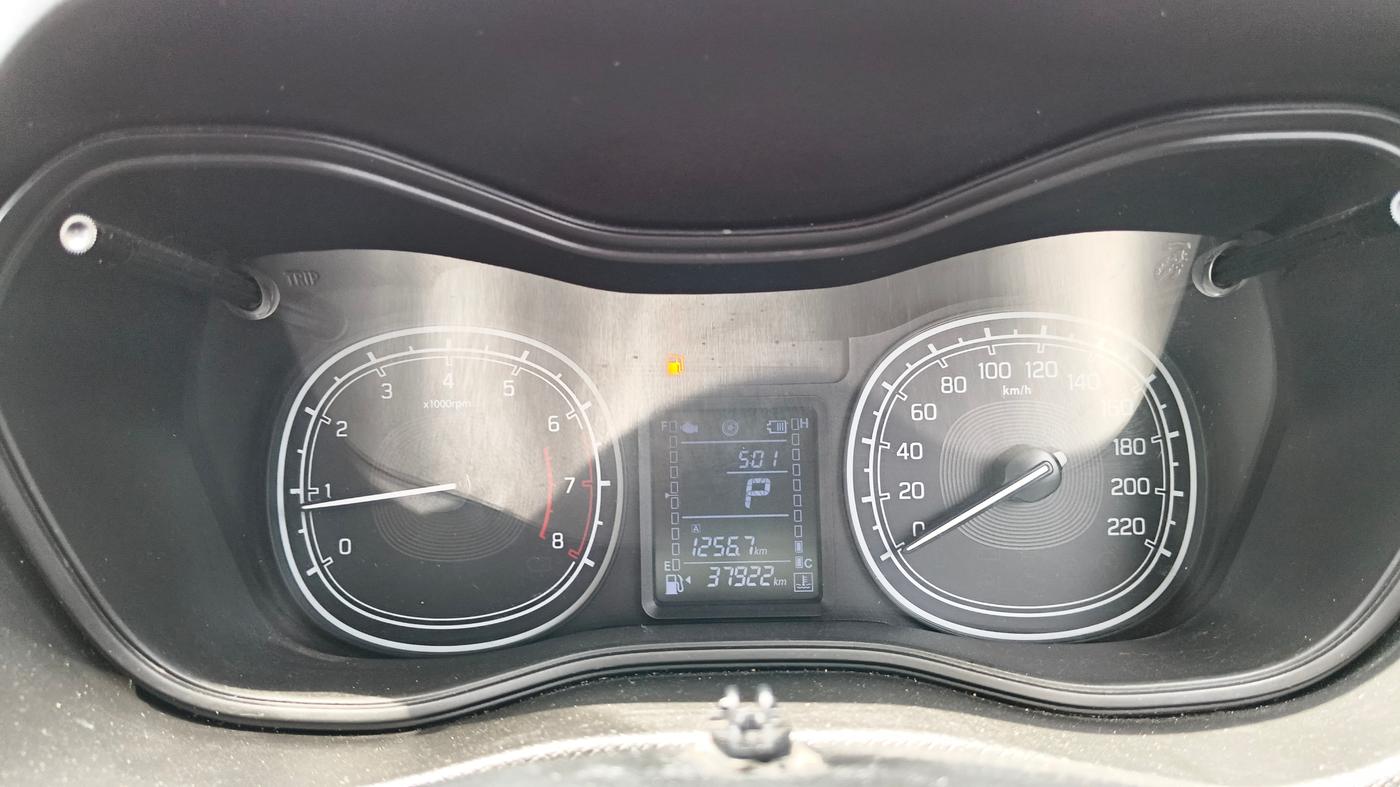 2020 Maruti Vitara Brezza VXI AT SHVS, Petrol, Automatic, 37,921 km, Odometer Image
