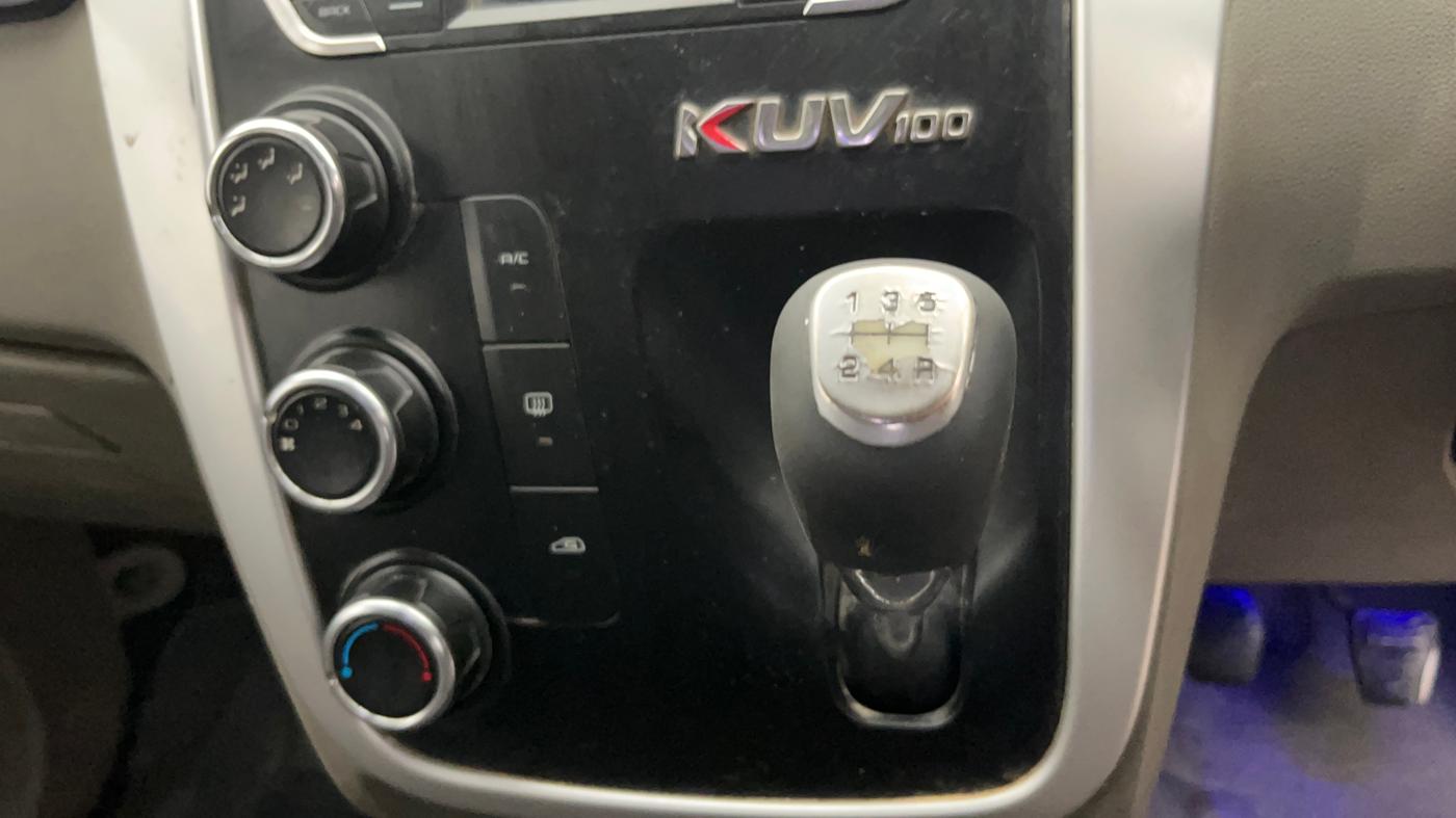 2016 Mahindra Kuv100 K6 D 6 STR, Diesel, Manual, 88,529 km, Gear Lever