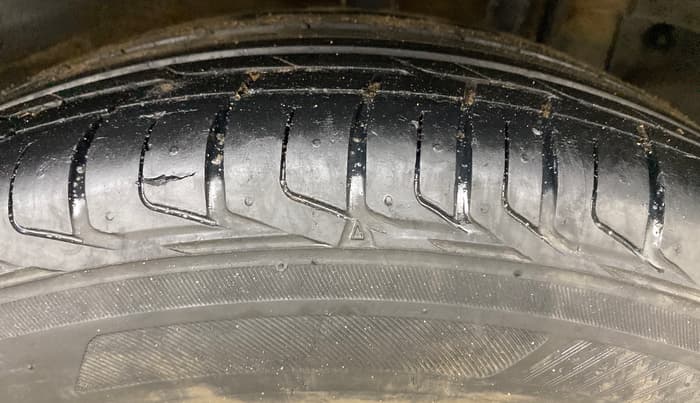 2021 Tata NEXON XMA PETROL, Petrol, Automatic, 18,027 km, Left Rear Tyre Tread