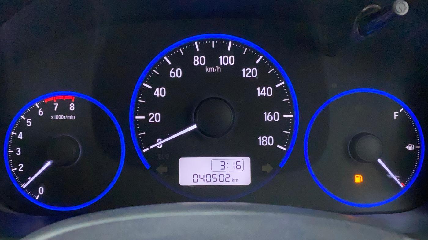 2018 Honda Brio S(O) MT, Petrol, Manual, 40,609 km, Odometer Image