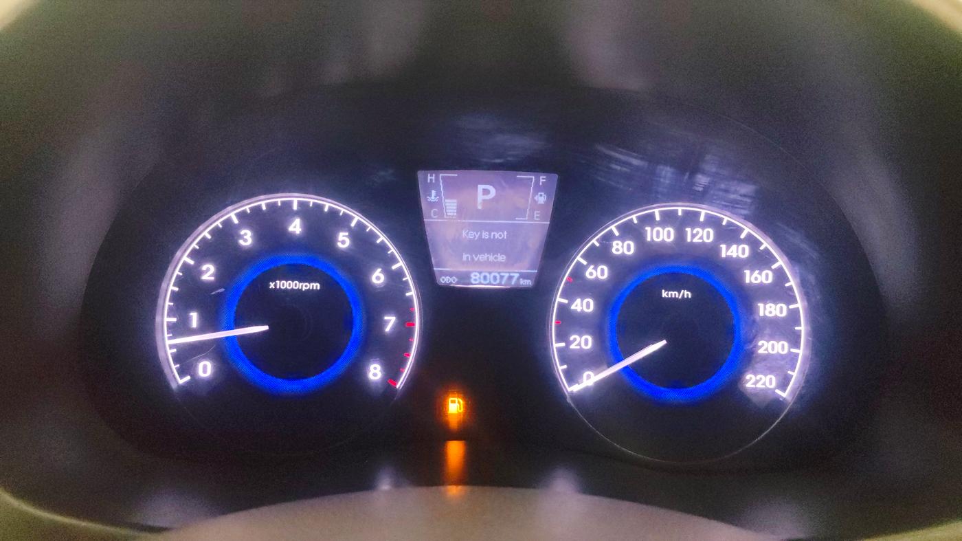 2013 Hyundai Verna FLUIDIC 1.6 VTVT SX OPT AT, Petrol, Automatic, 80,095 km, Odometer Image
