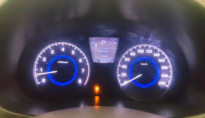 2013 Hyundai Verna FLUIDIC 1.6 VTVT SX OPT AT, Petrol, Automatic, 80,075 km, Odometer Image