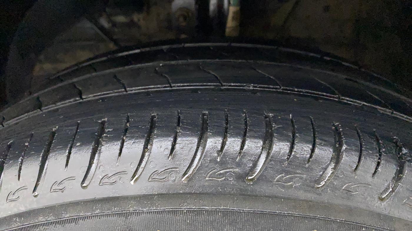 2020 Maruti Baleno DELTA PETROL 1.2, Petrol, Manual, 73,730 km, Left Front Tyre Tread