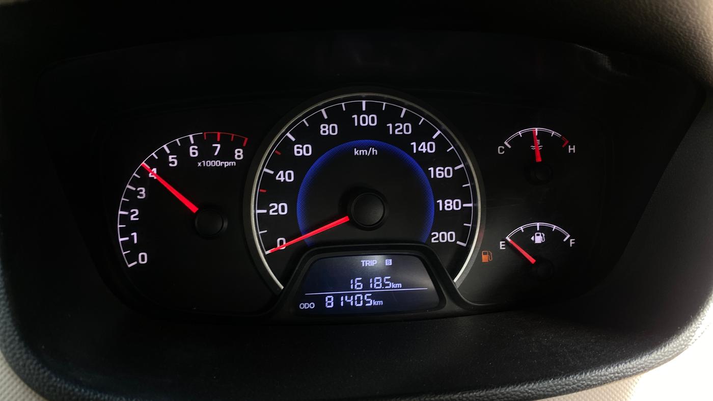 2016 Hyundai Grand i10 MAGNA 1.2 KAPPA VTVT, Petrol, Manual, 81,400 km, Odometer Image