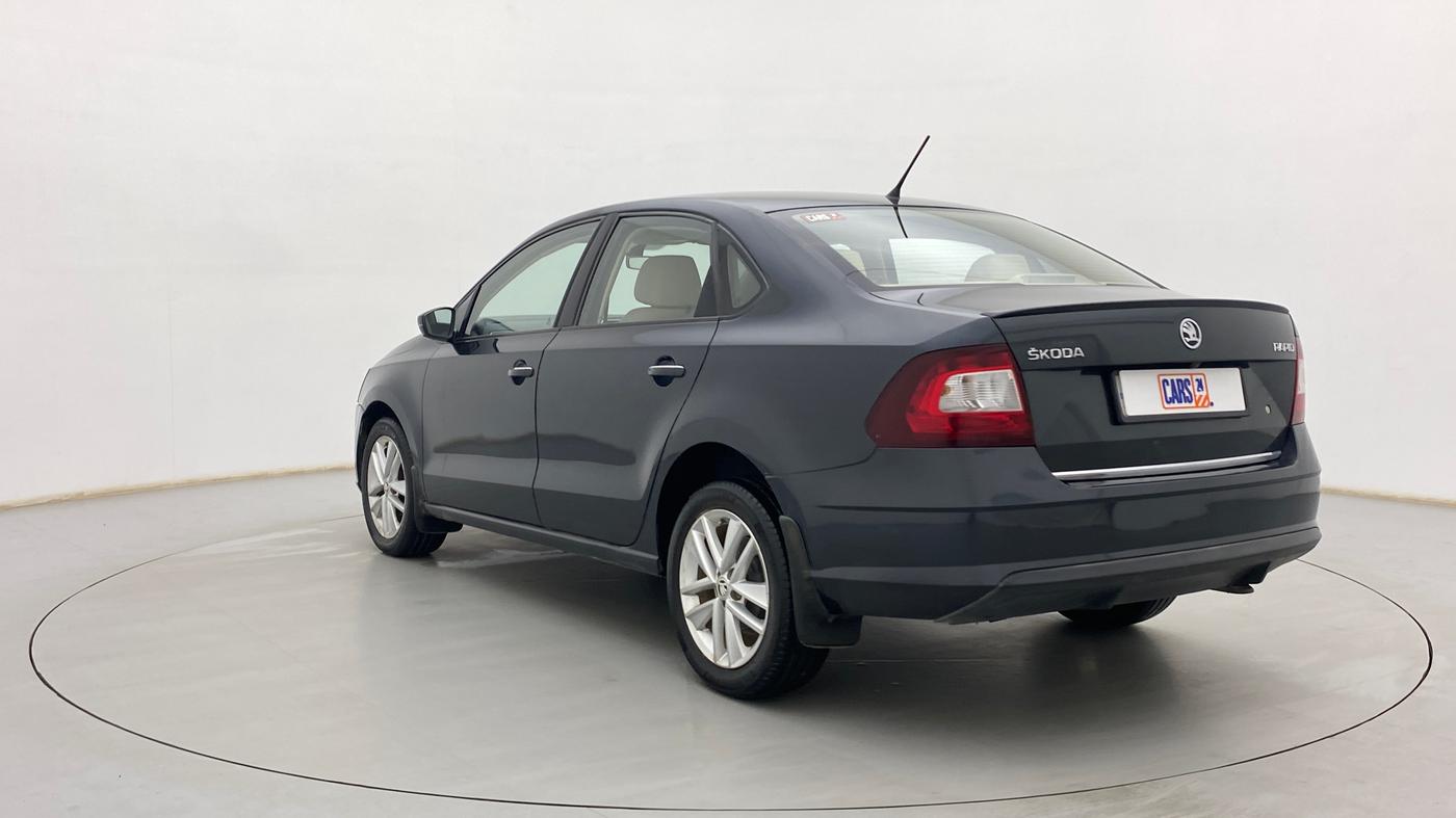 2018 Skoda Rapid STYLE 1.5 TDI AT, Diesel, Automatic, 71,875 km, Left Back Diagonal