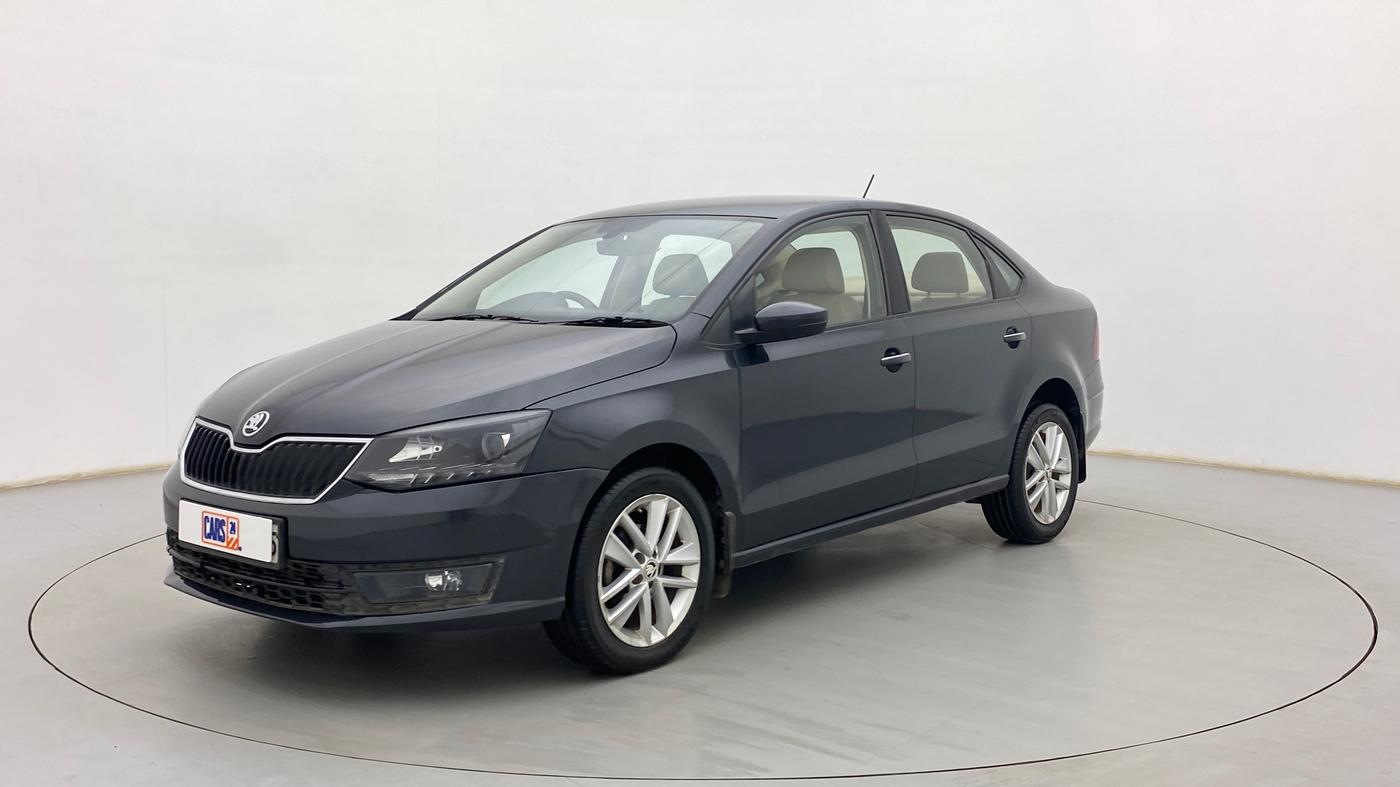 2018 Skoda Rapid STYLE 1.5 TDI AT, Diesel, Automatic, 71,875 km, Left Front Diagonal