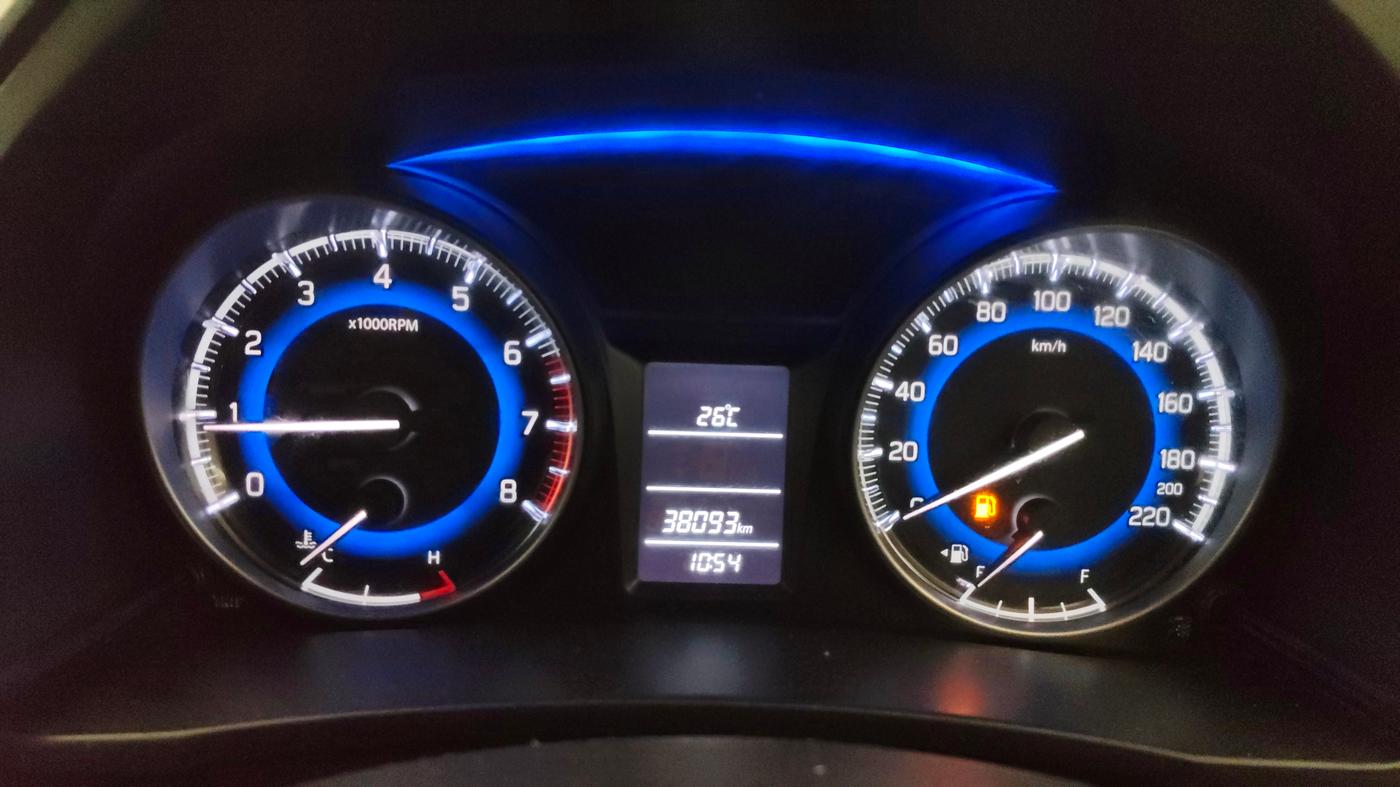 2018 Maruti Baleno DELTA PETROL 1.2, Petrol, Manual, 38,093 km, Odometer Image