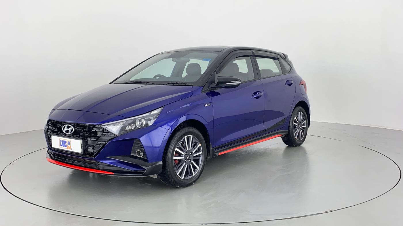 2022 Hyundai NEW I20 N LINE N8 1.0 TURBO GDI DCT DUAL TONE, Petrol, Automatic, 10,843 km, Left Front Diagonal