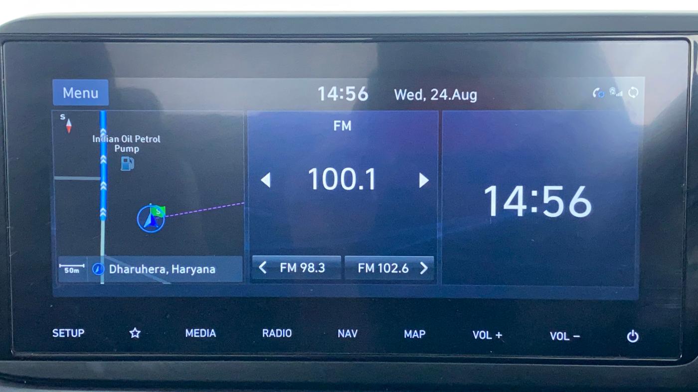 2022 Hyundai NEW I20 N LINE N8 1.0 TURBO GDI DCT DUAL TONE, Petrol, Automatic, 10,843 km, Infotainment System