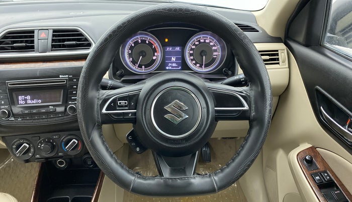 2019 Maruti Dzire VXI AMT, Petrol, Automatic, 24,166 km, Steering Wheel Close Up