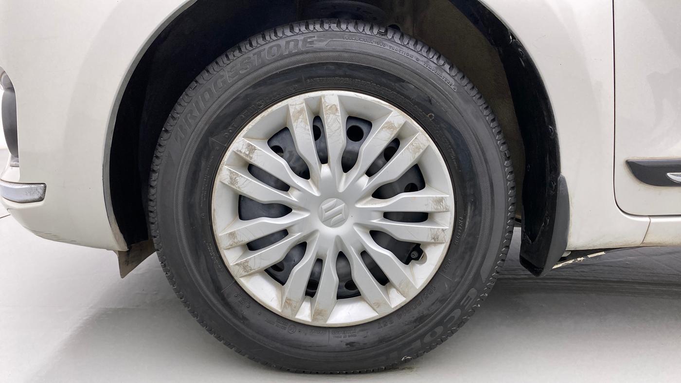2019 Maruti Dzire VXI AMT, Petrol, Automatic, 24,166 km, Left Front Wheel