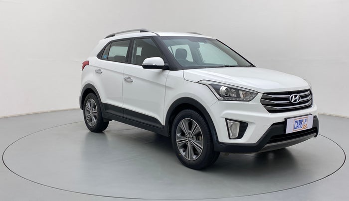 2016 Hyundai Creta 1.6 SX PLUS AUTO PETROL, Petrol, Automatic, 40,340 km, Right Front Diagonal