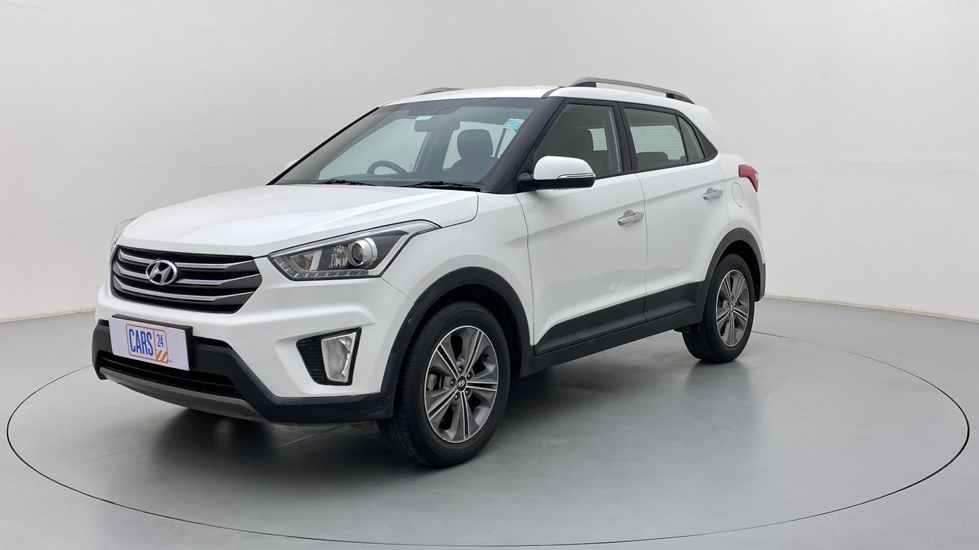 2016 Hyundai Creta 1.6 SX PLUS AUTO PETROL, Petrol, Automatic, 40,340 km, Left Front Diagonal