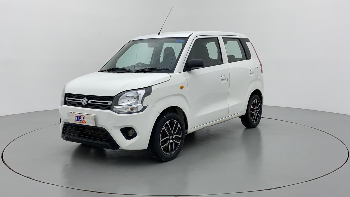 2021 Maruti New Wagon-R LXI 1.0, Petrol, Manual, 36,279 km, Left Front Diagonal