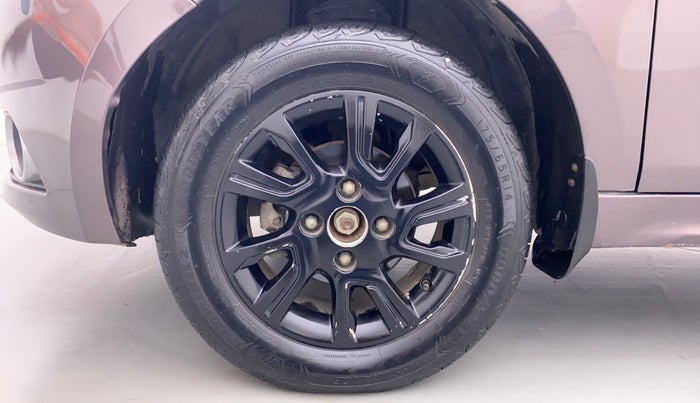 2017 Tata Tiago XZA 1.2 REVOTRON, Petrol, Automatic, 73,416 km, Left Front Wheel