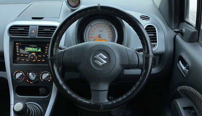 2013 Maruti Ritz VXI, Petrol, Manual, 26,985 km, Steering Wheel Close Up