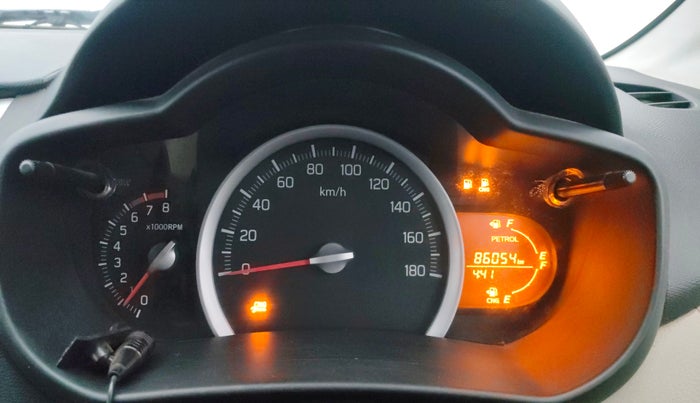 2017 Maruti Celerio VXI CNG, CNG, Manual, 86,031 km, Odometer Image