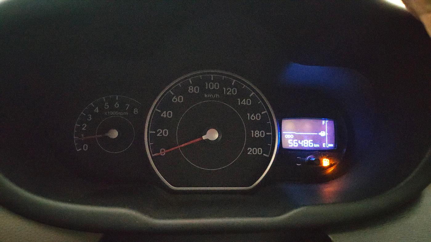 2013 Hyundai i10 ASTA 1.2, Petrol, Manual, 56,463 km, Odometer Image