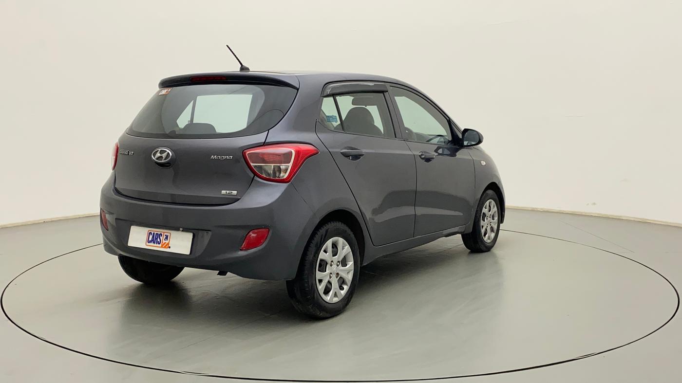 2014 Hyundai Grand i10 MAGNA 1.2 KAPPA VTVT, CNG, Manual, 72,154 km, Right Back Diagonal