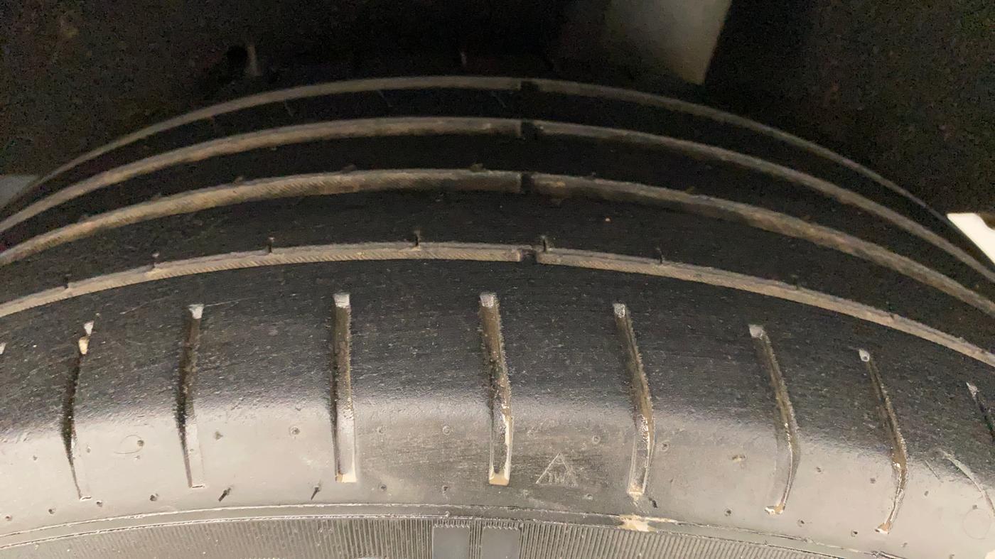 2017 Maruti Baleno ZETA PETROL 1.2, Petrol, Manual, 75,431 km, Left Rear Tyre Tread