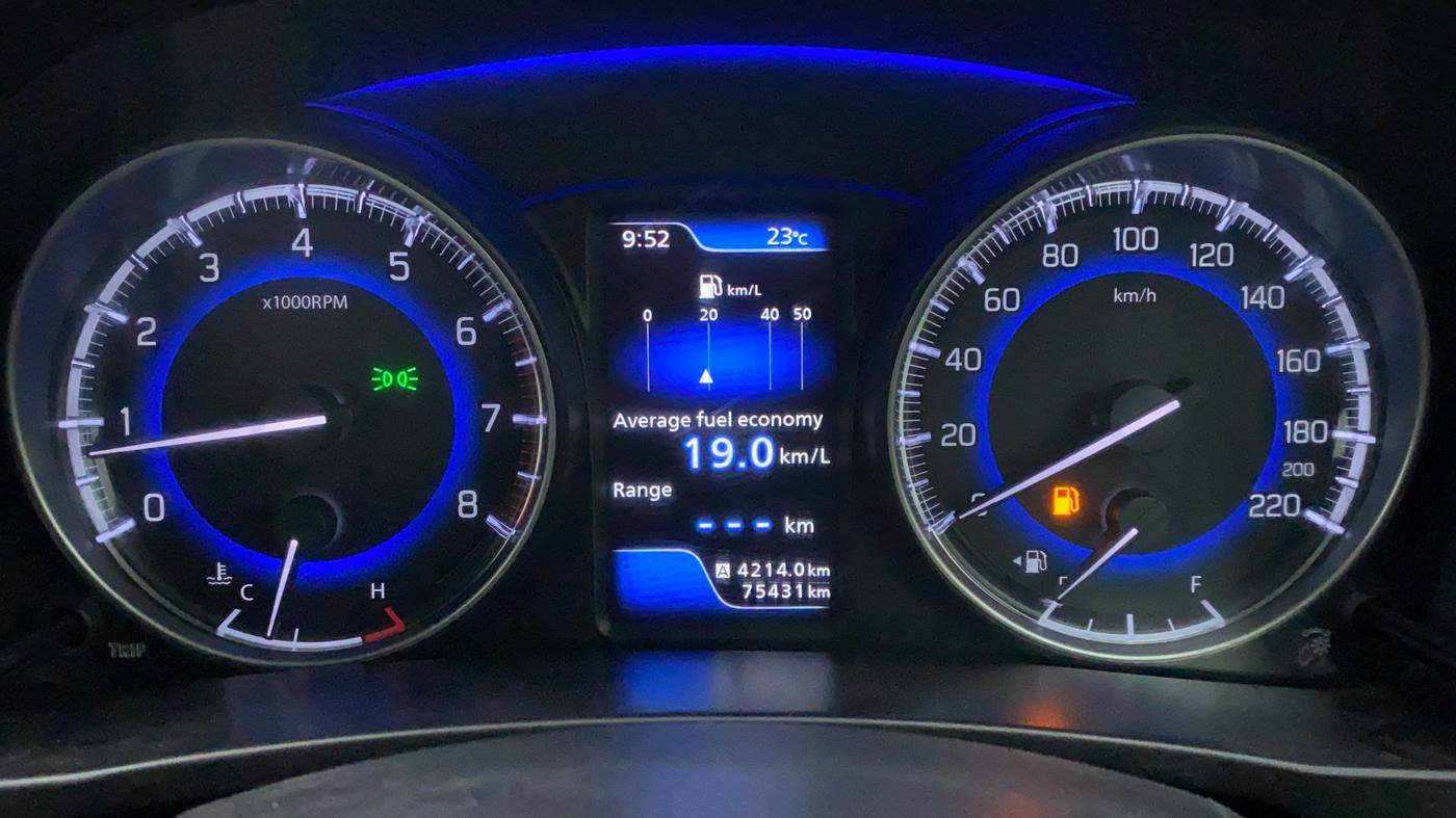 2017 Maruti Baleno ZETA PETROL 1.2, Petrol, Manual, 75,431 km, Odometer Image