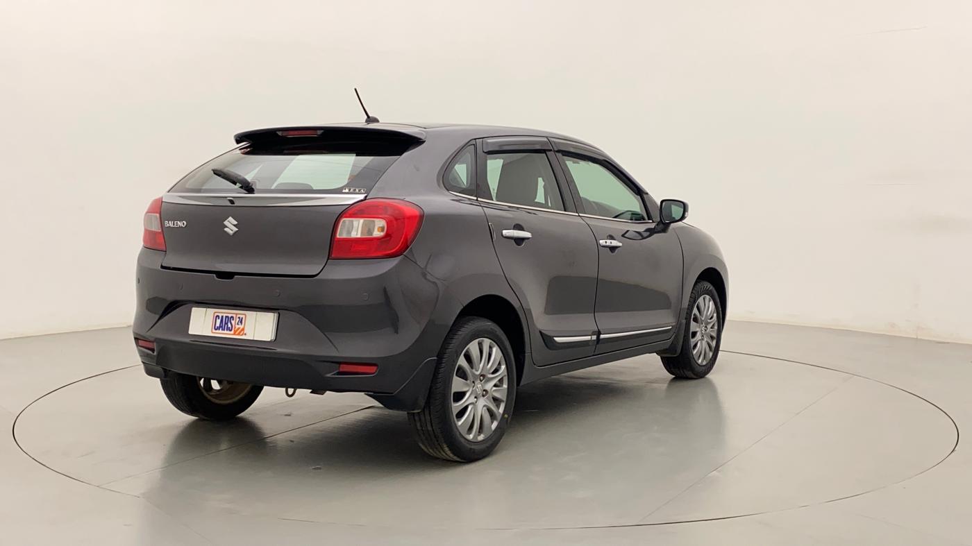 2017 Maruti Baleno ZETA PETROL 1.2, Petrol, Manual, 75,431 km, Right Back Diagonal