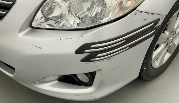 2010 Toyota Corolla Altis G PETROL, Petrol, Manual, 70,184 km, Front bumper - Minor scratches
