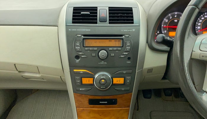 2010 Toyota Corolla Altis G PETROL, Petrol, Manual, 70,184 km, Air Conditioner