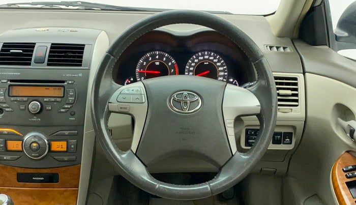 2010 Toyota Corolla Altis G PETROL, Petrol, Manual, 70,184 km, Steering Wheel Close Up