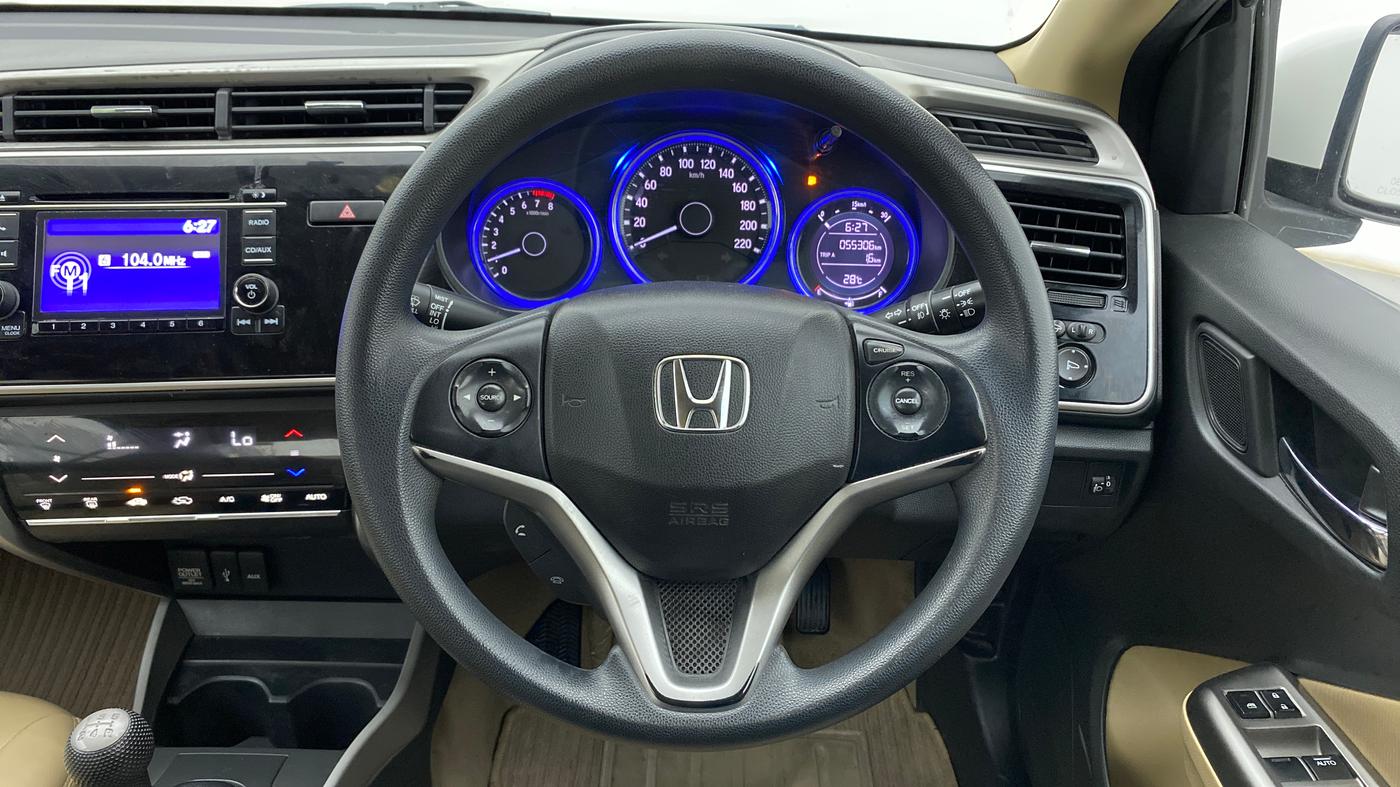 2017 Honda City 1.5L I-VTEC V MT, Petrol, Manual, 55,305 km, Steering Wheel Close Up