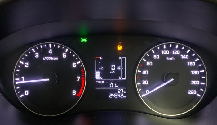 2017 Hyundai Elite i20 ASTA 1.2, Petrol, Manual, 24,376 km, Odometer Image