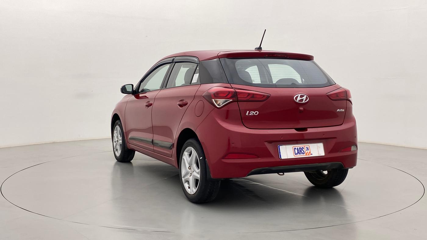 2017 Hyundai Elite i20 ASTA 1.2, Petrol, Manual, 24,376 km, Left Back Diagonal