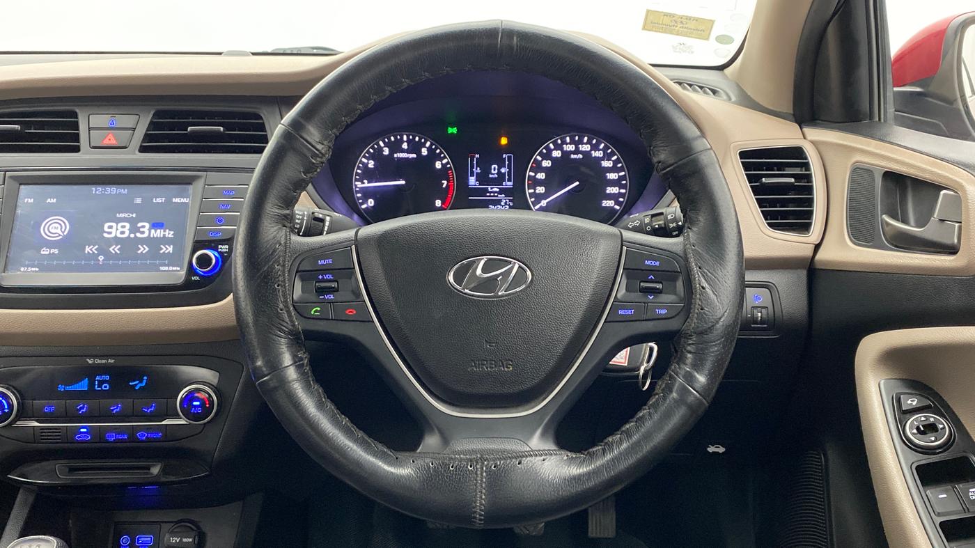 2017 Hyundai Elite i20 ASTA 1.2, Petrol, Manual, 24,376 km, Steering Wheel Close Up