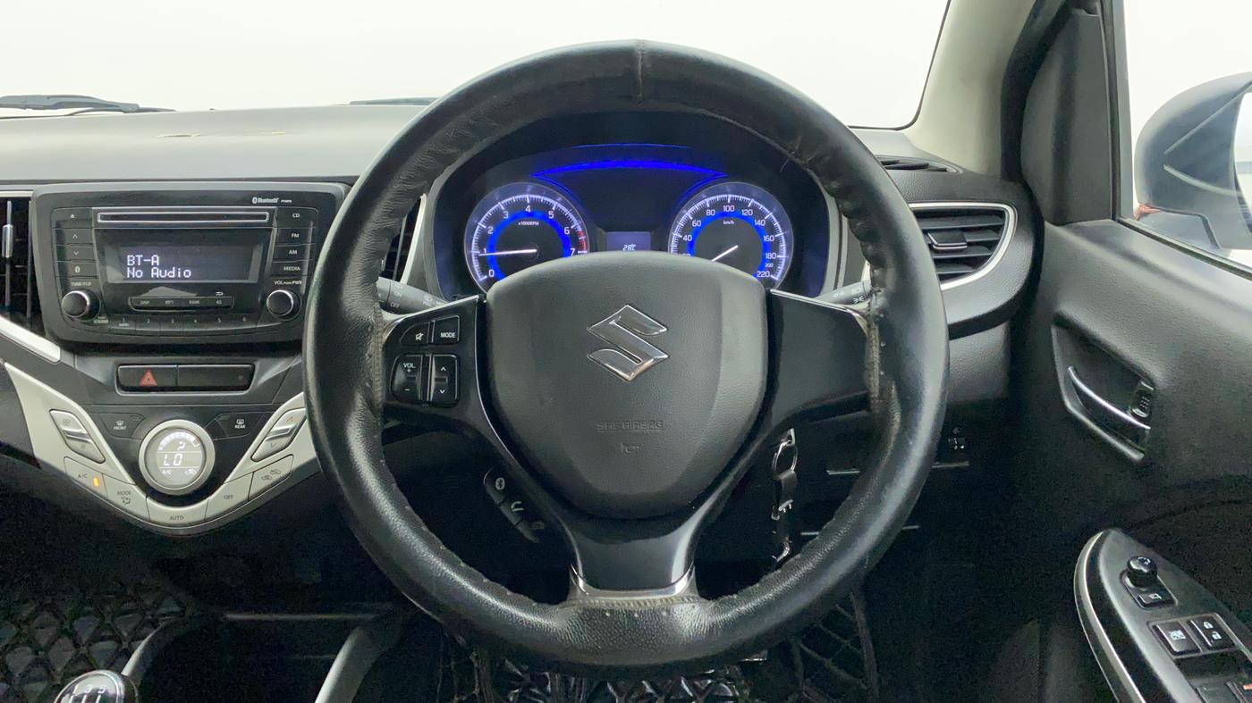 2017 Maruti Baleno DELTA PETROL 1.2, Petrol, Manual, 71,575 km, Steering Wheel Close Up