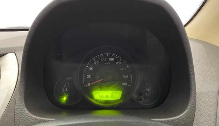 2015 Hyundai Eon ERA +, Petrol, Manual, 73,684 km, Odometer Image