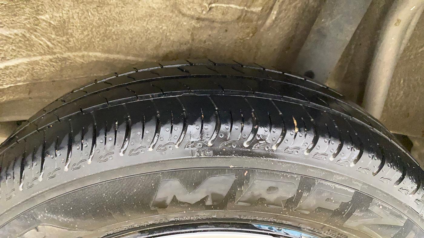 2022 Maruti S PRESSO VXI+, Petrol, Manual, 33,897 km, Left Rear Tyre Tread