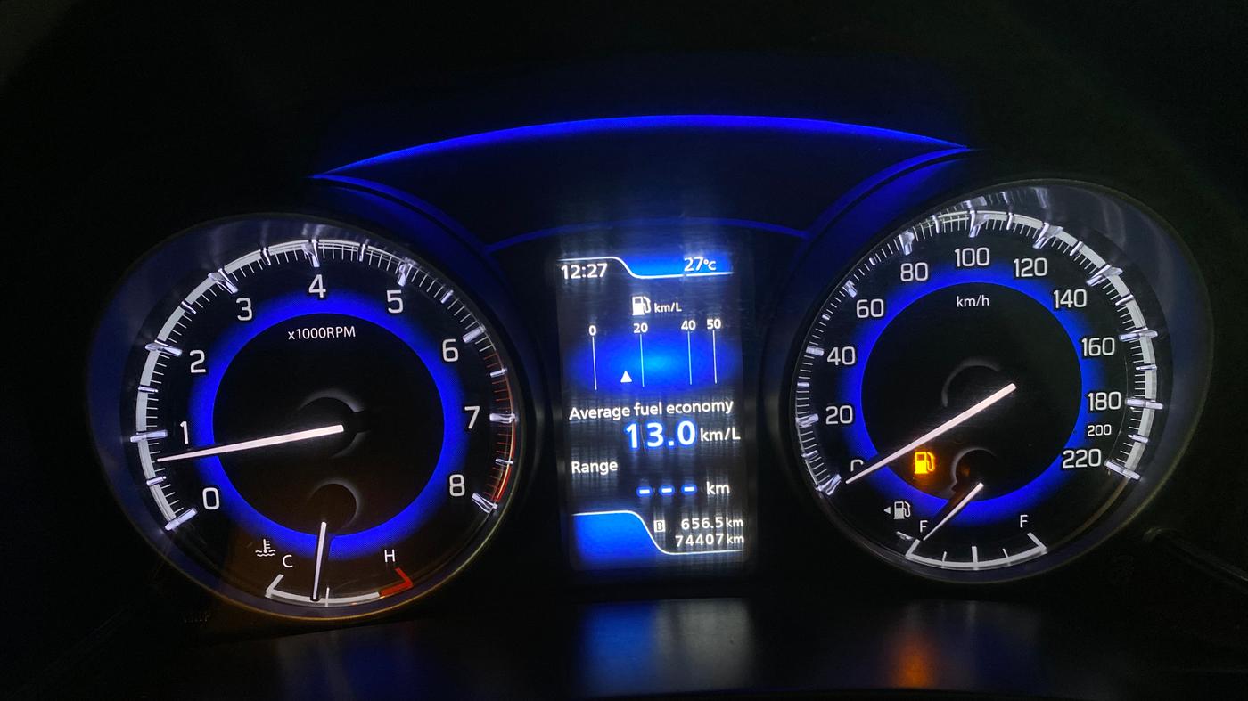 2017 Maruti Baleno ZETA PETROL 1.2, Petrol, Manual, 74,404 km, Odometer Image