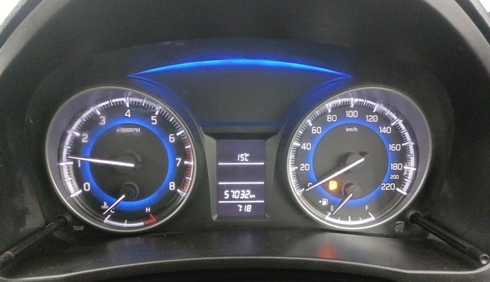 2019 Maruti Baleno DELTA PETROL 1.2, Petrol, Manual, 57,024 km, Odometer Image
