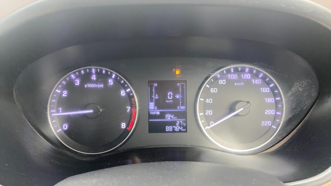 2017 Hyundai Elite i20 ASTA 1.2, Petrol, Manual, 88,765 km, Odometer Image