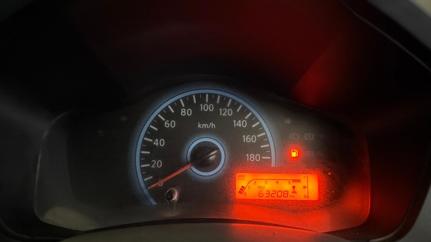 2016 Datsun Redi Go T (O), Petrol, Manual, 63,197 km, Odometer Image