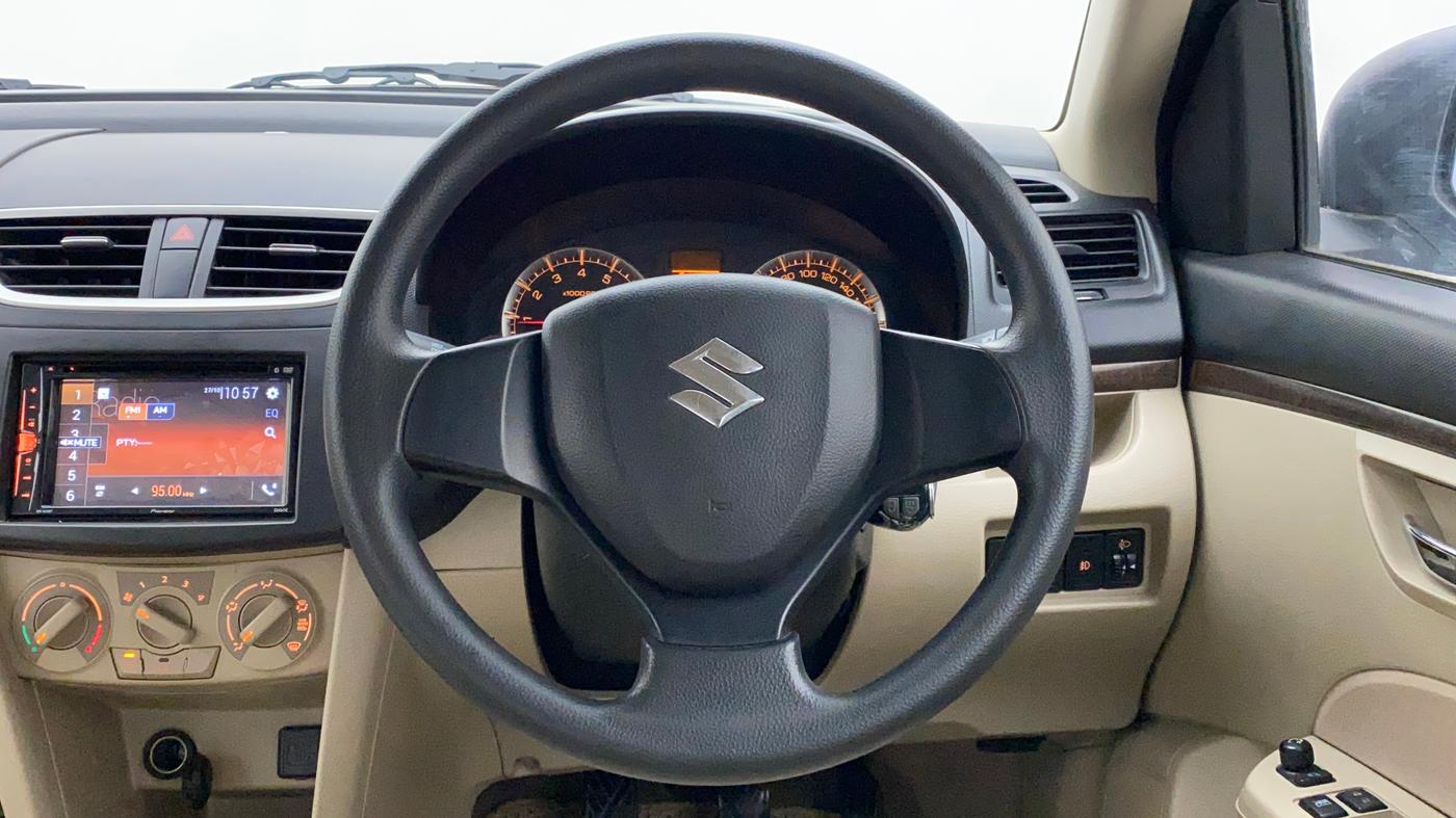 2016 Maruti Swift Dzire VXI, Petrol, Manual, 28,866 km, Steering Wheel Close Up