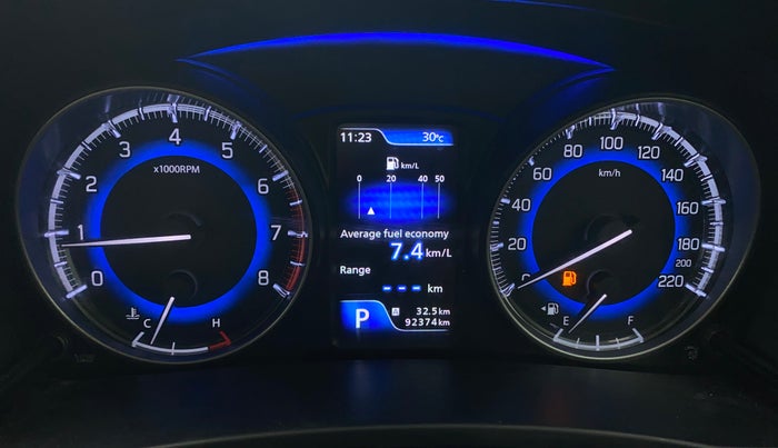 2018 Maruti Baleno ALPHA CVT PETROL 1.2, Petrol, Automatic, 92,368 km, Odometer Image
