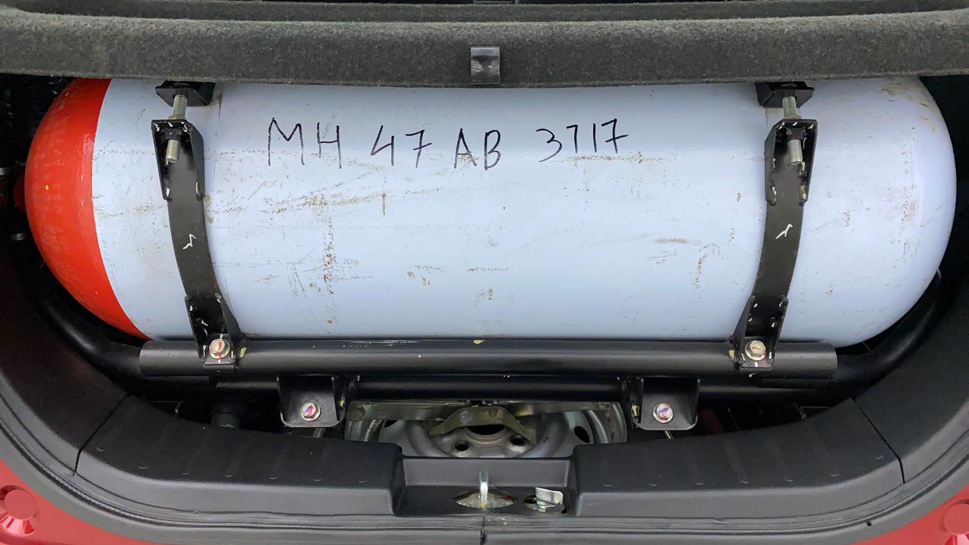 2017 Maruti Wagon R 1.0 LXI CNG, CNG, Manual, 41,172 km, Boot Inside