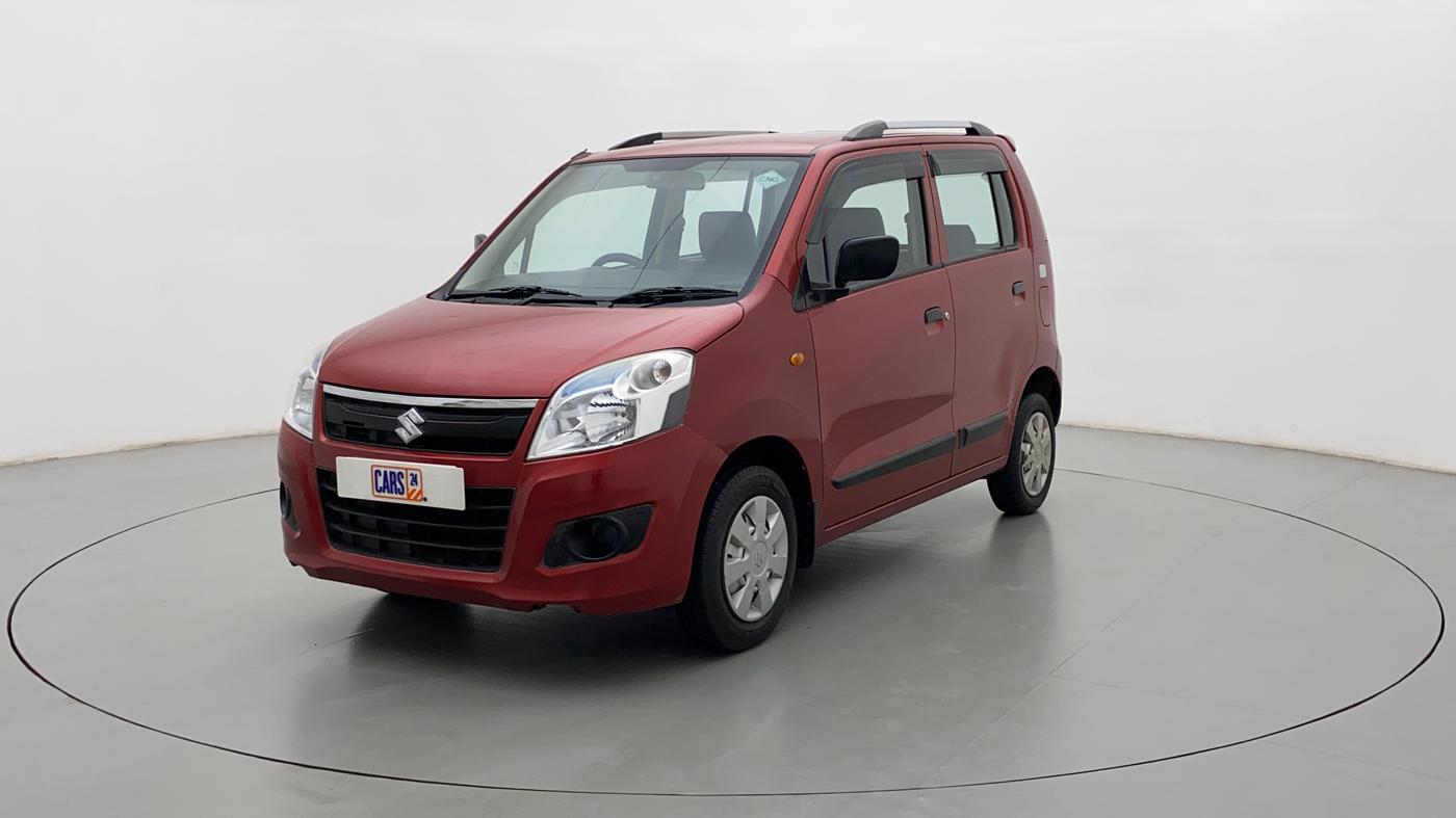 2017 Maruti Wagon R 1.0 LXI CNG, CNG, Manual, 41,172 km, Left Front Diagonal