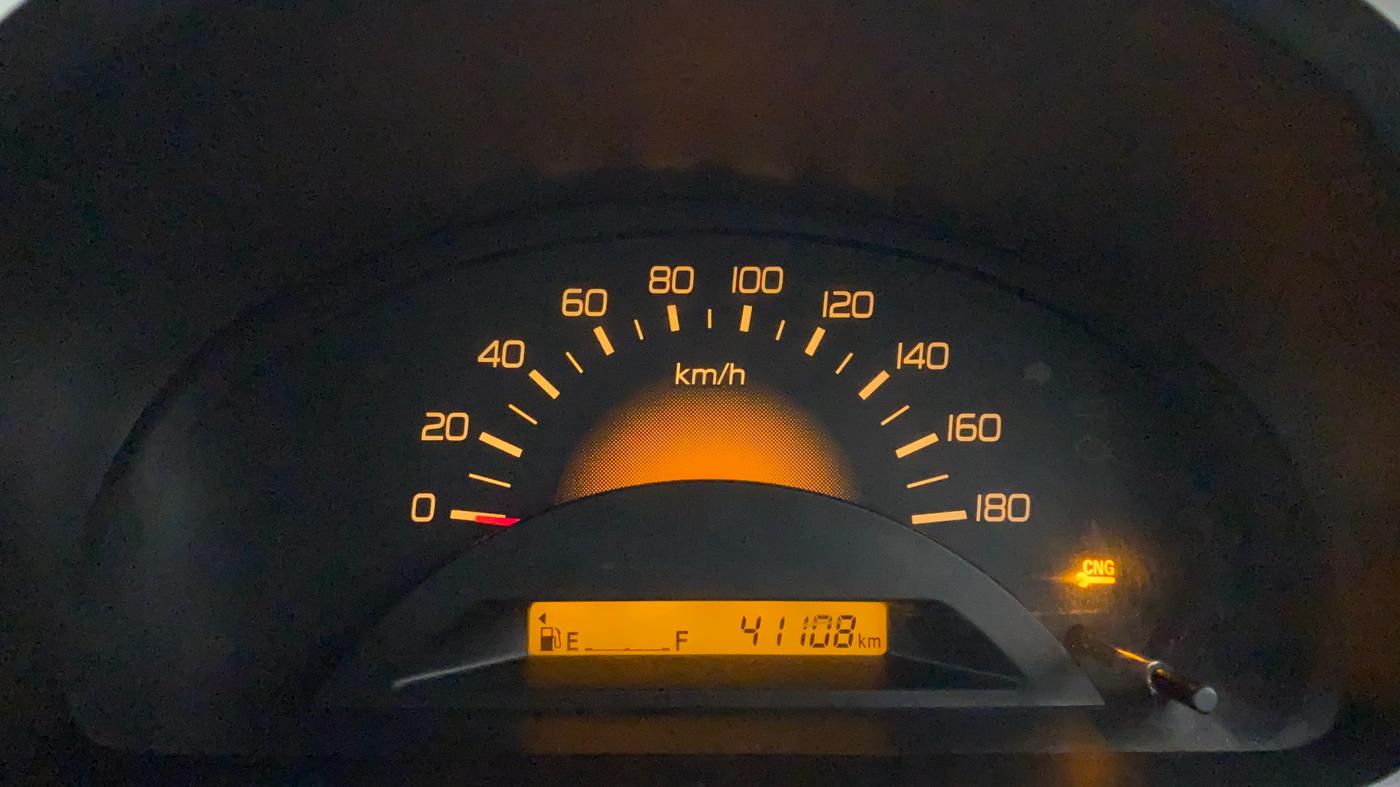 2017 Maruti Wagon R 1.0 LXI CNG, CNG, Manual, 41,172 km, Odometer Image